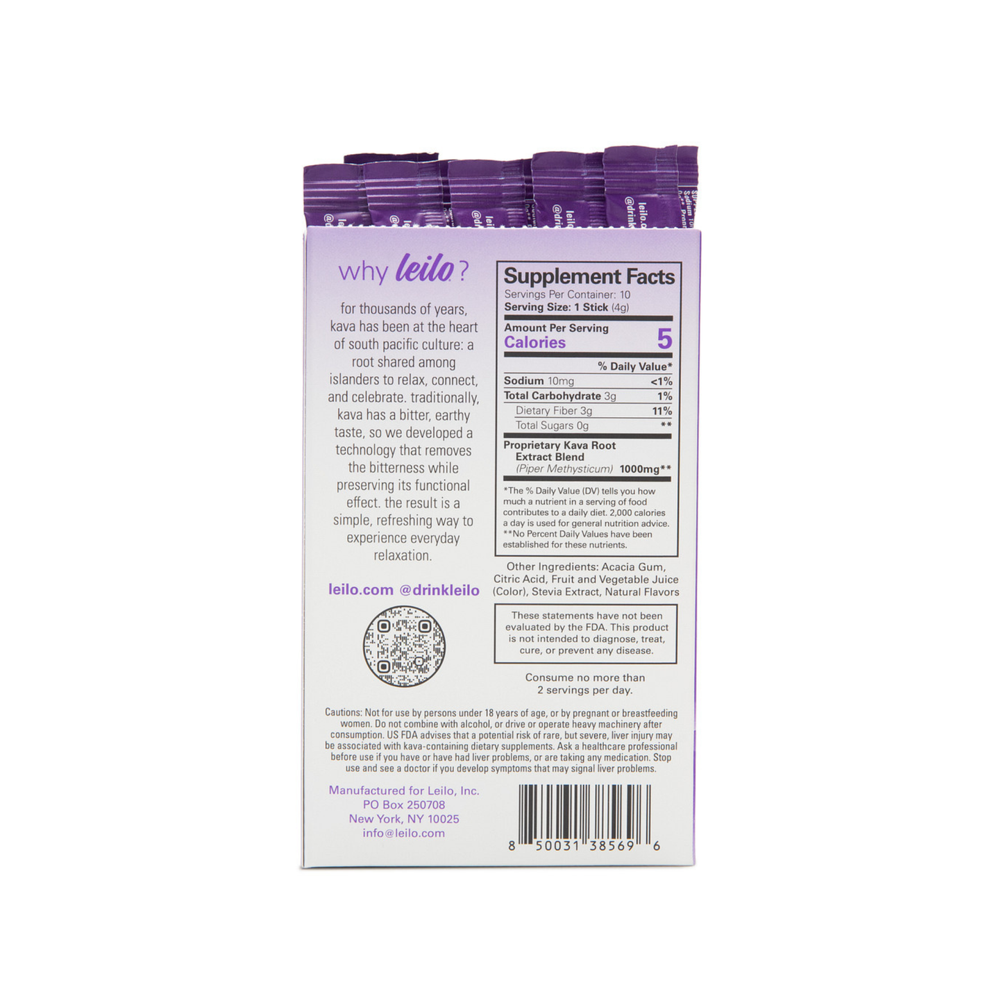 Berry Kava Drink Mix (60-Pack)
