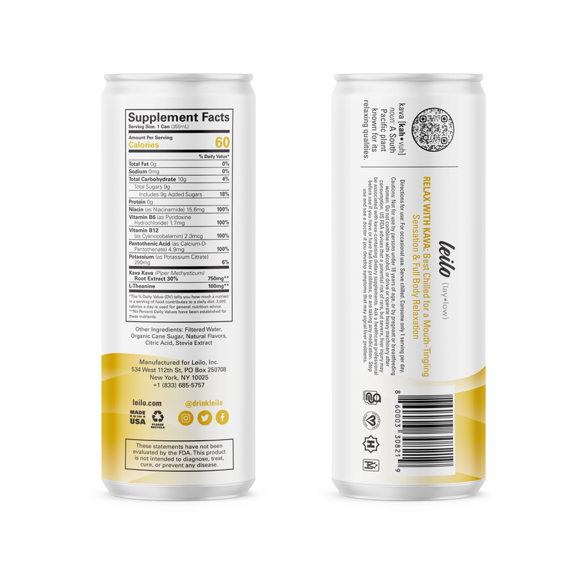 Lemon Ginger - MOQ (72 cans)